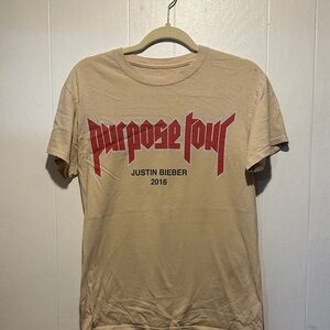 Justin Bieber tour shirt m